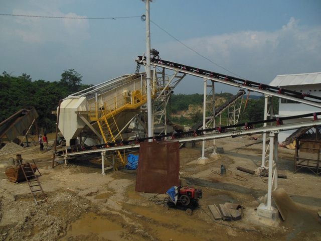 印尼湿法制砂生产线